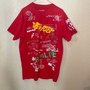 Mens 2X Red Bleecker & Mercer shirt